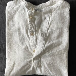 Mens Zara White Shirt